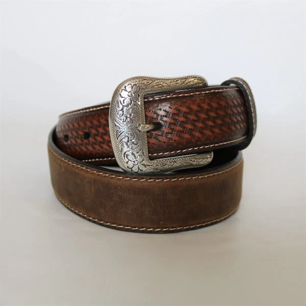Ariat Men's Brown Western Belt - The El Paso 4 Ariat Men's Brown Western Belt - The El Paso - Image 4