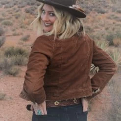 Ariat Ladies Sunflower Belt -Fashion Western Hat IMG 1673 3