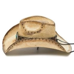 Stampede Straw Cowboy Hat - The Eight Seconds -Fashion Western Hat image 59e29c96 6cb2 4d01 bde8 49d5db5bb77b