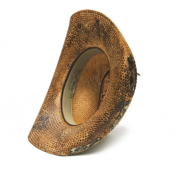 Stampede Men's Straw Cowboy Hat - The Revolver 5 Stampede Men's Straw Cowboy Hat - The Revolver - Image 5