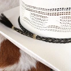 Horsehair Braided Hat Band - Snip -Fashion Western Hat medium 177cd554 4dce 4a0b b2ba b497f4dffe47