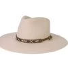 Twister Embroidered Leather Hat Band