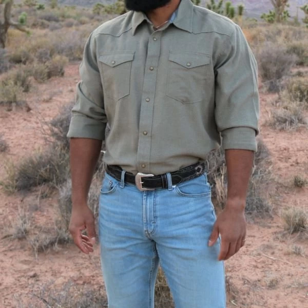 Nocona Men's Southwest Western Belt 4 Nocona Men's Southwest Western Belt - Image 4