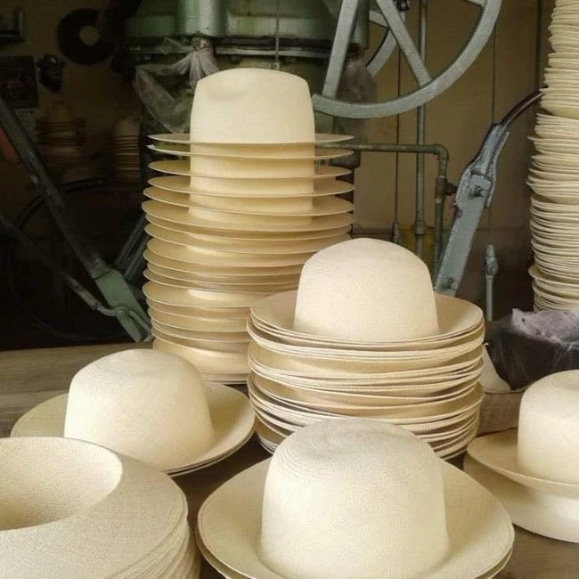 Ronnel Panama Straw Blue Fedora Hat | The Martin 5 Ronnel Panama Straw Blue Fedora Hat | The Martin - Image 5