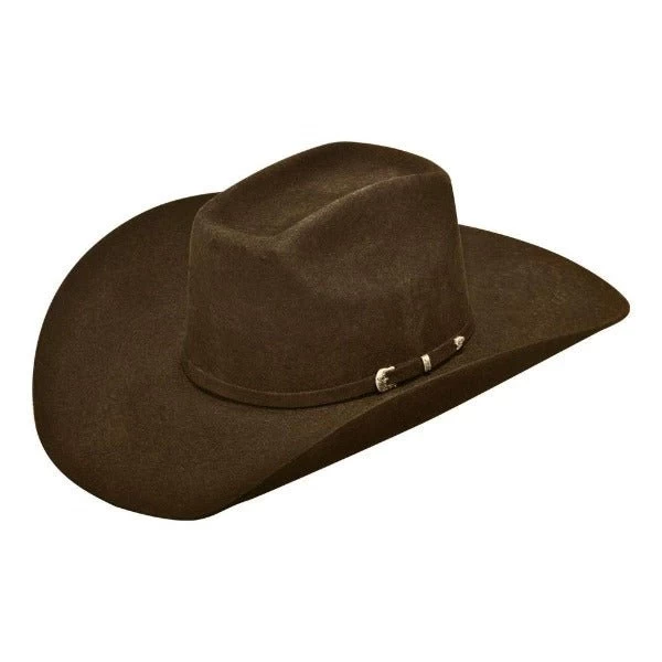 Ariat Added Money 2X Wool Chocolate Cowboy Hat 1 Ariat Added Money 2X Wool Chocolate Cowboy Hat