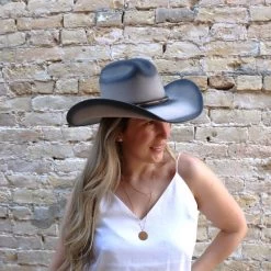 Resistol Jason Aldean Silverbelly Felt Cowboy Hat - Rearview Town