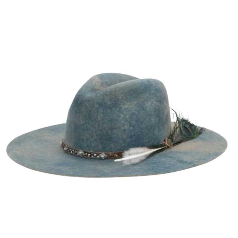 Biltmore Dusty Blue Wool Hat - Knoxville 1 Biltmore Dusty Blue Wool Hat - Knoxville