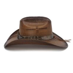 Stampede Women's Brown Straw Cowboy Hat - The Horse Lover -Fashion Western Hat medium 7a5a7138 c2e3 483c a1aa a2fe6c304973
