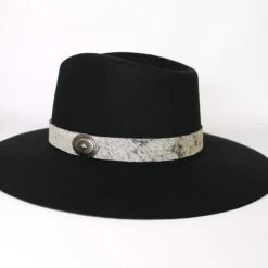 Genuine Cowhide Hat Band - Speckled Grey -Fashion Western Hat medium 88295b8d 955a 4f89 bbdb 7673d195eab9