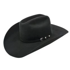 Ariat 3X Double S Black Wool Cowboy Hat