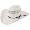 Resistol 7X Denison Vented Straw Cowboy Hat