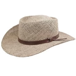 Stetson Gambler Seagrass Straw Outdoor Hat