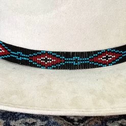 Twister Stretchy Beaded Hat Band -Fashion Western Hat medium be4df854 737d 4cc0 a912 26ec81184d3f