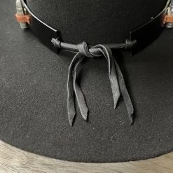 Black Leather Bullet Hat Band 5 Black Leather Bullet Hat Band -Fashion Western Hat medium cd1cb324 e361 42a5 aa42 84c46bf4fc48