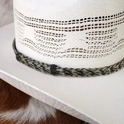 Horsehair Braided Hat Band - Dapple -Fashion Western Hat medium d5d6009b aac5 41a9 b671 c0e10fc91c2f