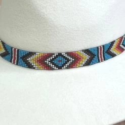 Twister Southwest Stretchy Hat Band -Fashion Western Hat medium d6db7cb6 7ced 436e af1f 89a33e08eb6d