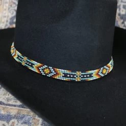 Western Beaded Hat Band - Aztec 13 Western Beaded Hat Band - Aztec -Fashion Western Hat medium ea44f413 6ab9 410d 96f6 1a21625ece04