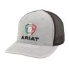 Ariat Mexico Flag Grey Baseball Cap