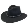 Biltmore Black Wool Fedora Hat - Discovery